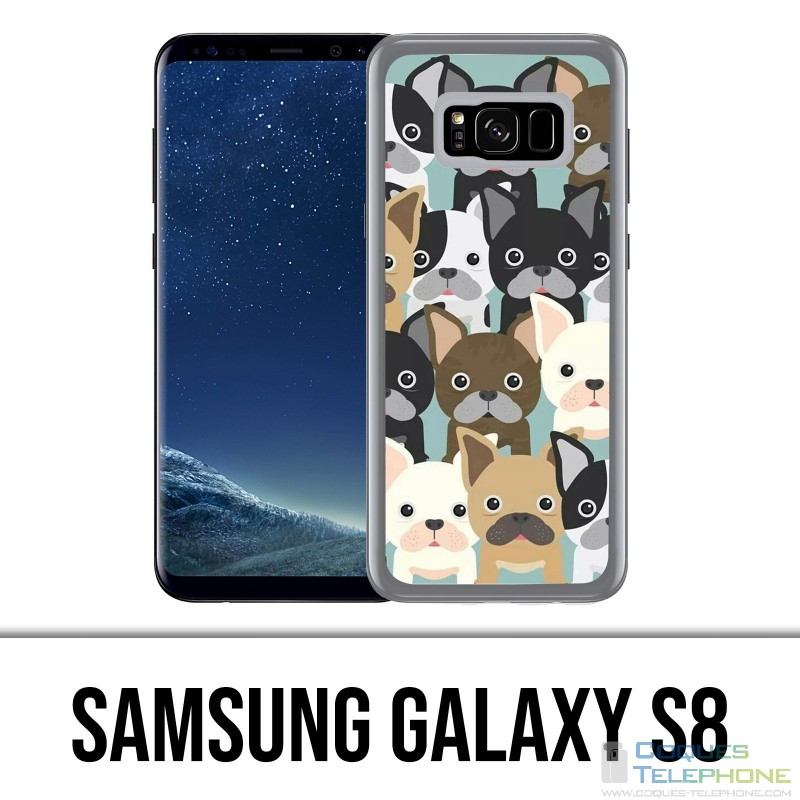 Coque Samsung Galaxy S8 - Bouledogues