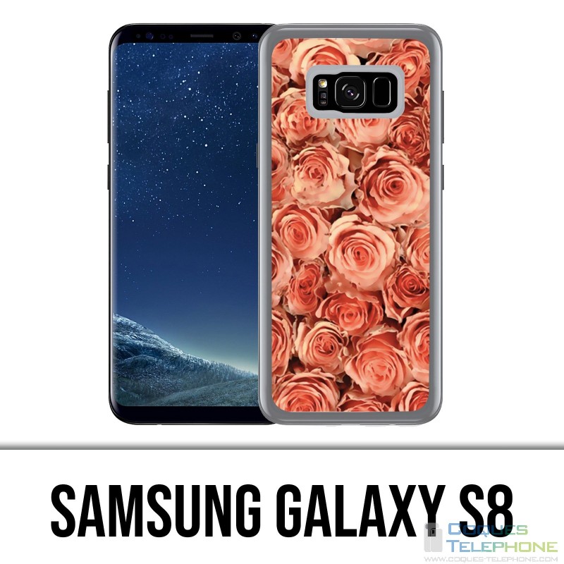 Coque Samsung Galaxy S8 - Bouquet Roses