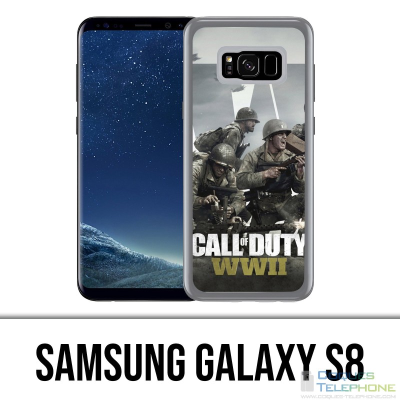 Coque Samsung Galaxy S8 - Call Of Duty Ww2 Personnages