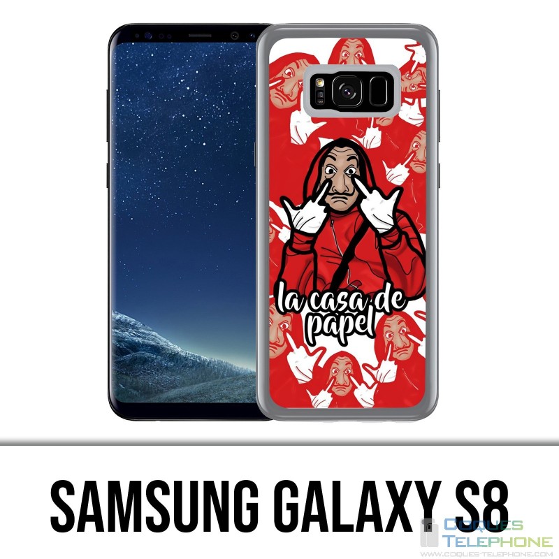 Coque Samsung Galaxy S8 - Casa De Papel Cartoon