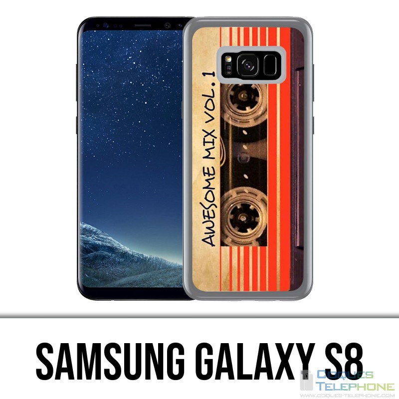 Carcasa Samsung Galaxy S8 - Cassette de audio vintage Guardianes de la galaxia