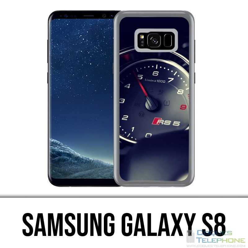 Coque Samsung Galaxy S8 - Compteur Audi Rs5