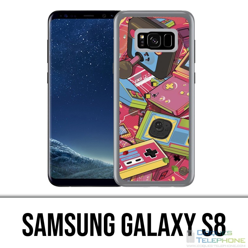 Carcasa Samsung Galaxy S8 - Consolas Retro Vintage