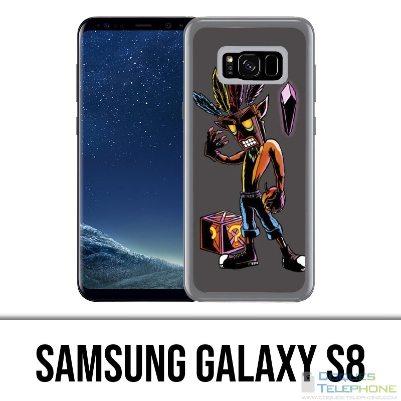 Carcasa Samsung Galaxy S8 - Máscara Crash Bandicoot