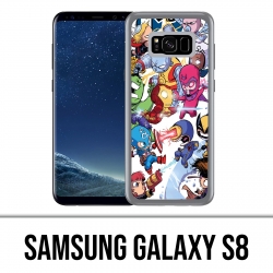 Coque Samsung Galaxy S8 - Cute Marvel Heroes