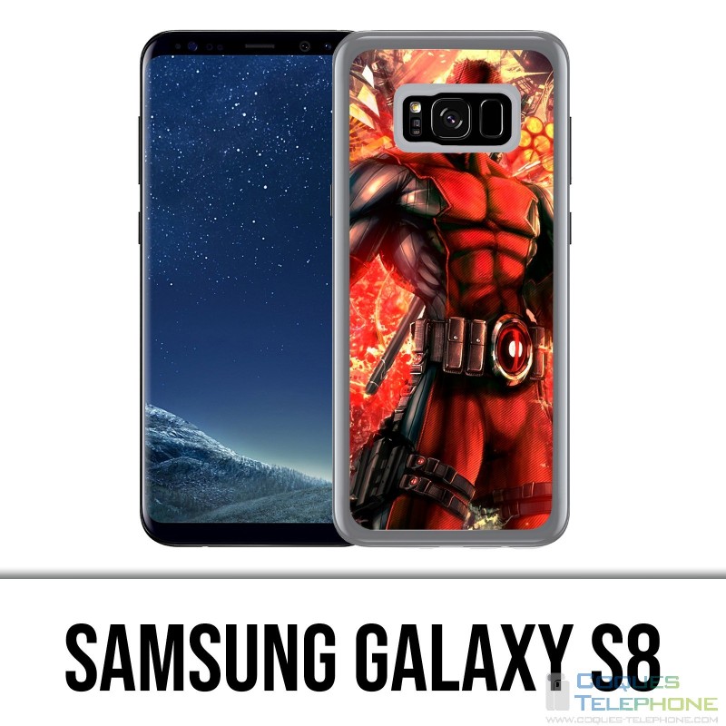 Carcasa Samsung Galaxy S8 - Deadpool Comic