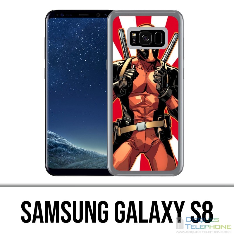 Carcasa Samsung Galaxy S8 - Deadpool Redsun