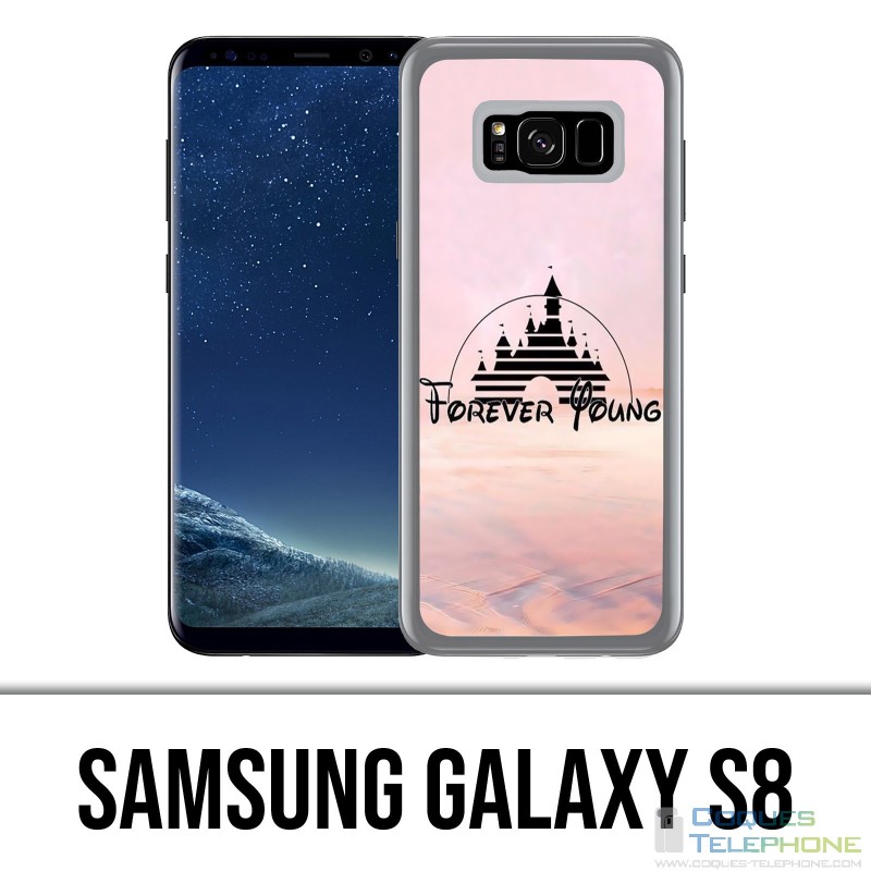 Carcasa Samsung Galaxy S8 - Ilustración Disney Forver Young
