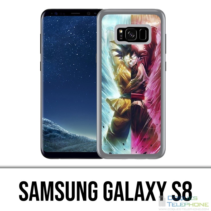 Carcasa Samsung Galaxy S8 - Dragon Ball Black Cartoon Goku