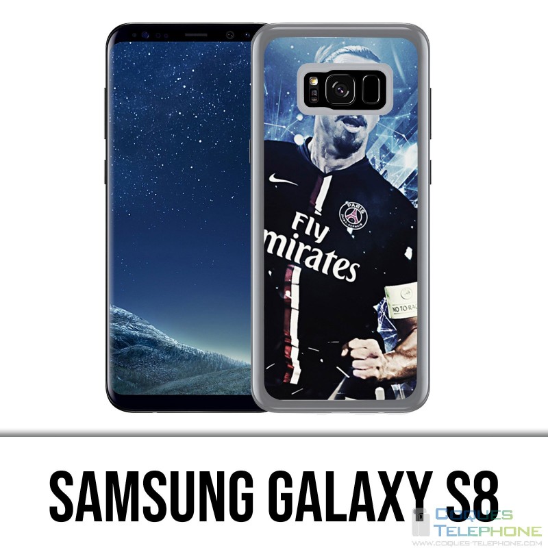 Samsung Galaxy S8 case - Football Zlatan Psg