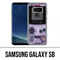 Samsung Galaxy S8 Hülle - Game Boy Farbe Violett
