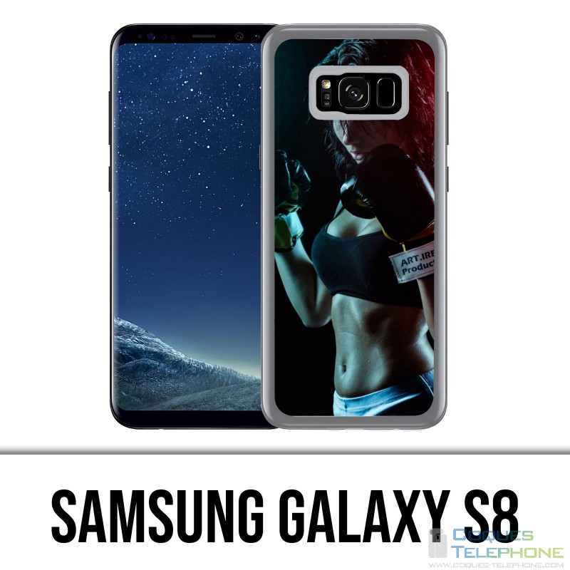 Custodia Samsung Galaxy S8 - Girl Boxing
