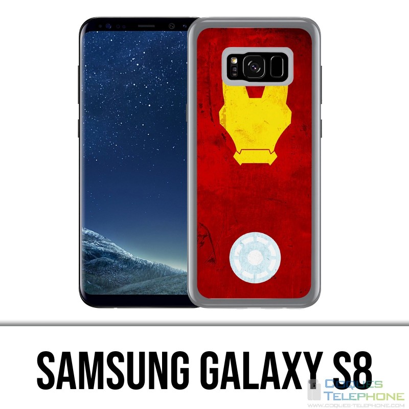 Carcasa Samsung Galaxy S8 - Diseño de Arte Iron Man