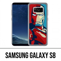 Samsung Galaxy S8 Hülle - Iron Man Design Poster