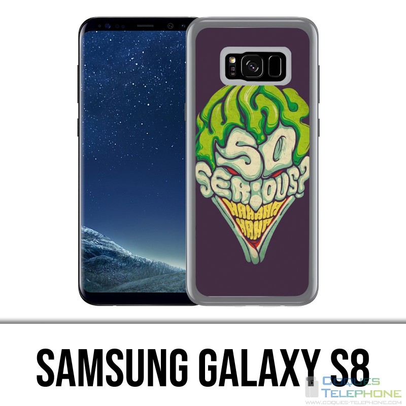 Carcasa Samsung Galaxy S8 - Joker Tan serio