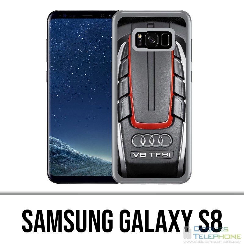 Coque Samsung Galaxy S8 - Moteur Audi V8
