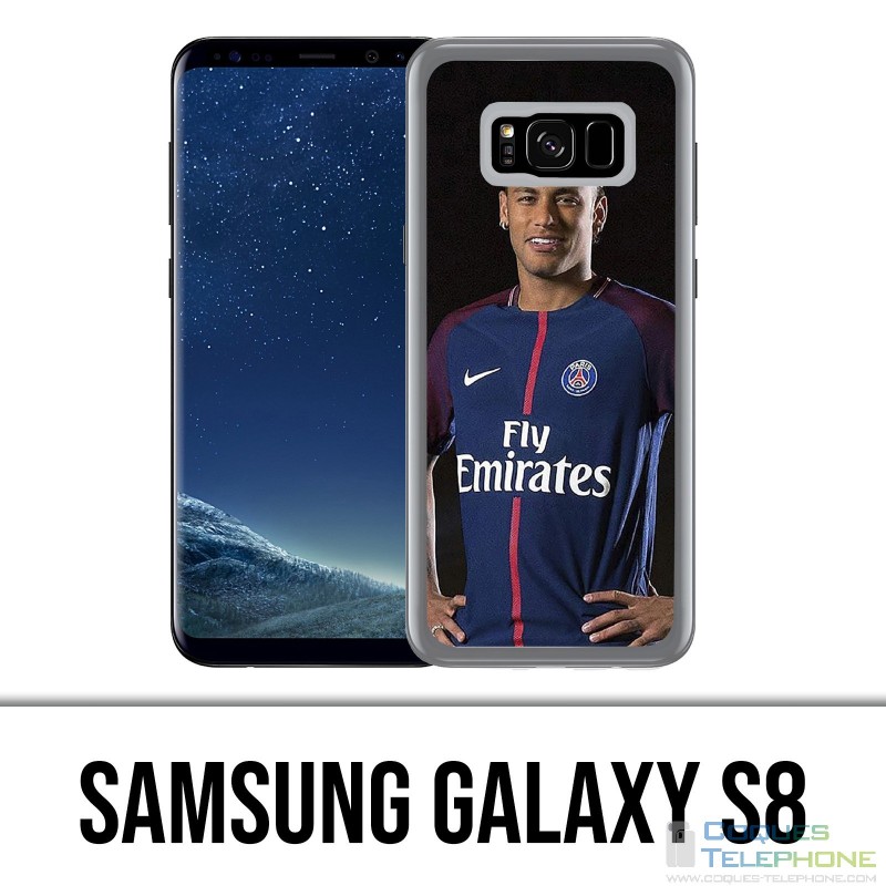 Custodia Samsung Galaxy S8 - Neymar Psg Cartoon