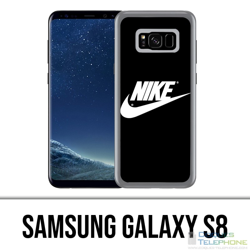 Custodia Samsung Galaxy S8 - Logo Nike nero