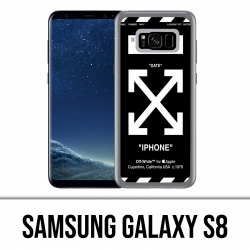Samsung Galaxy S8 Hülle - Off White Black