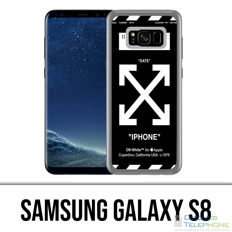 Carcasa Samsung Galaxy S8 - Blanco Negro Negro