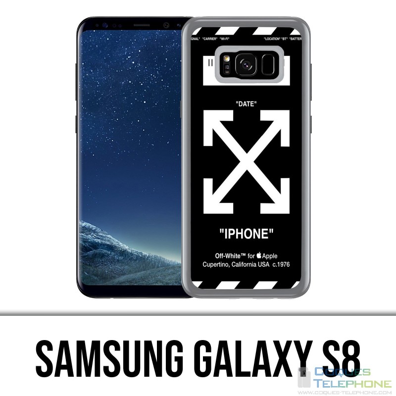Coque Samsung Galaxy S8 - Off White Noir