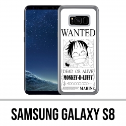 Carcasa Samsung Galaxy S8 - One Piece Wanted Luffy