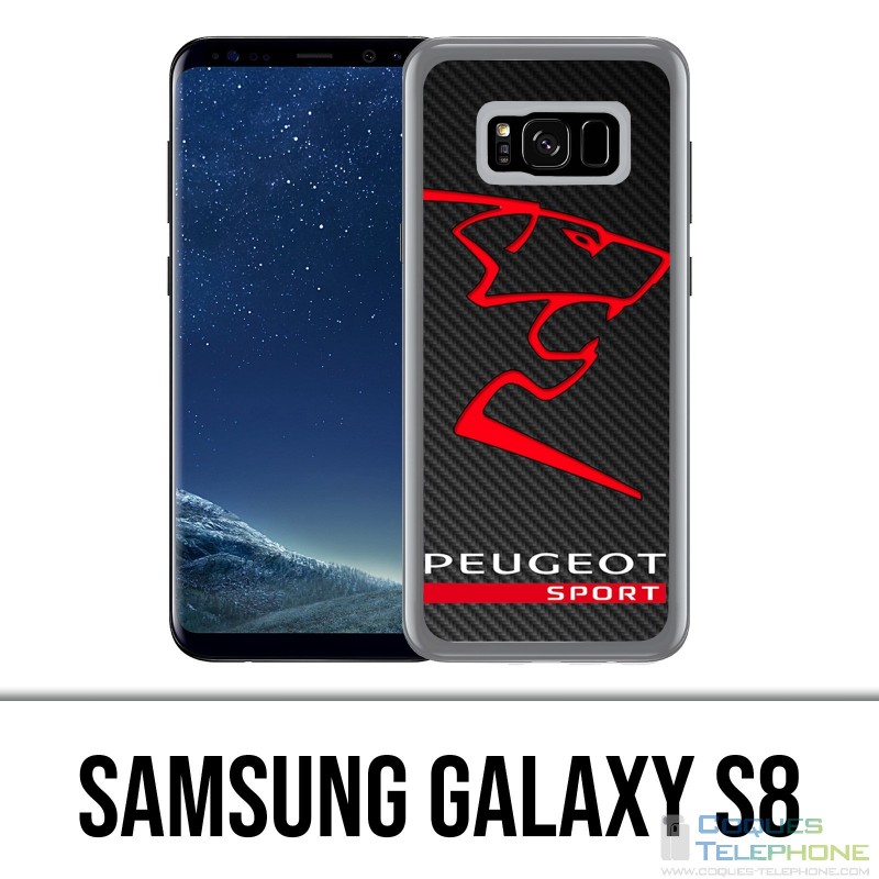 Coque Samsung Galaxy S8 - Peugeot Sport Logo