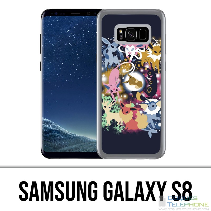 Coque Samsung Galaxy S8 - Pokémon Evolutions