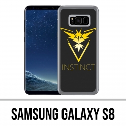 Carcasa Samsung Galaxy S8 - Pokemon Go Team Amarillo Grunge