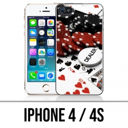 Custodia per iPhone 4 / 4S - Rivenditore di poker