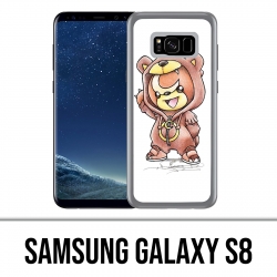 Coque Samsung Galaxy S8 - Pokémon Bébé Teddiursa