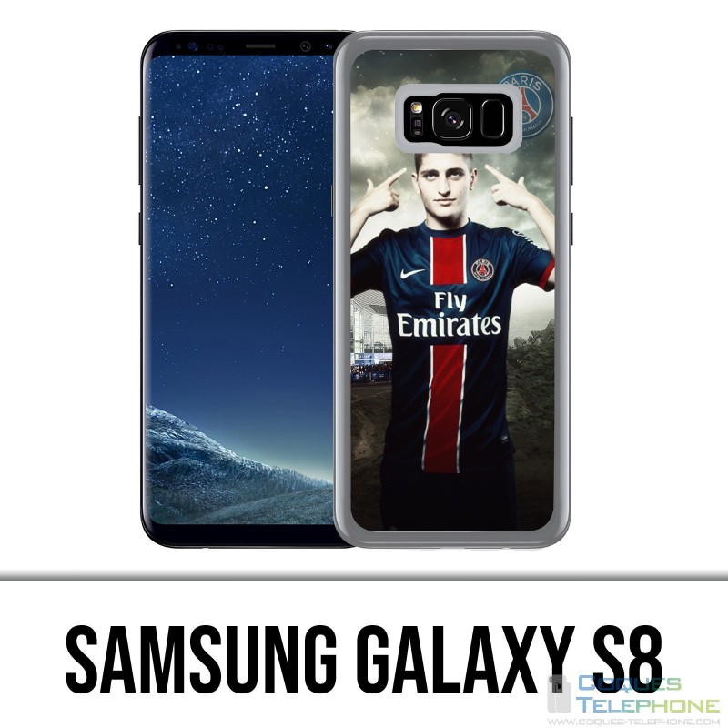 Samsung Galaxy S8 case - PSG Marco Veratti