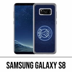 Coque Samsung Galaxy S8 - PSG Minimalist Fond Bleu