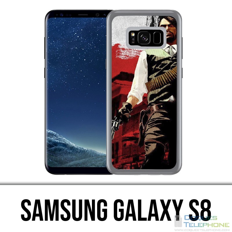 Carcasa Samsung Galaxy S8 - Red Dead Redemption Sun