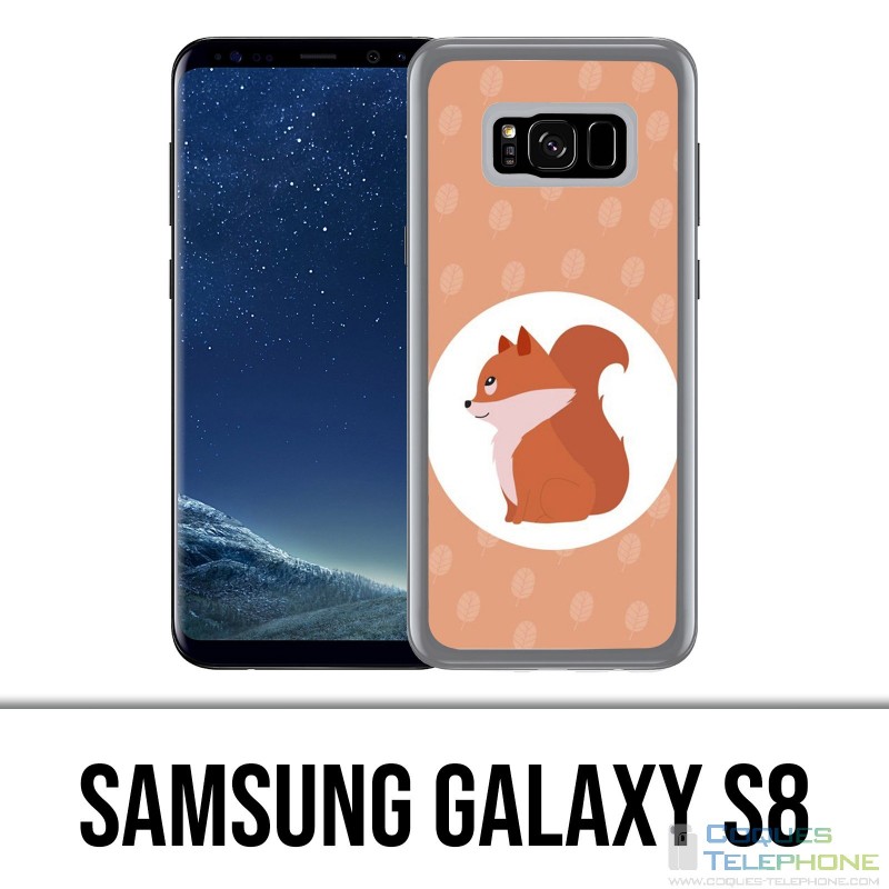 Coque Samsung Galaxy S8 - Renard Roux