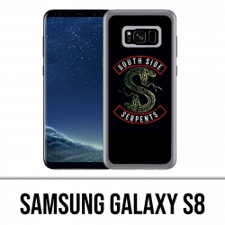 Carcasa Samsung Galaxy S8 - Logotipo de la serpiente del lado sur de Riderdale