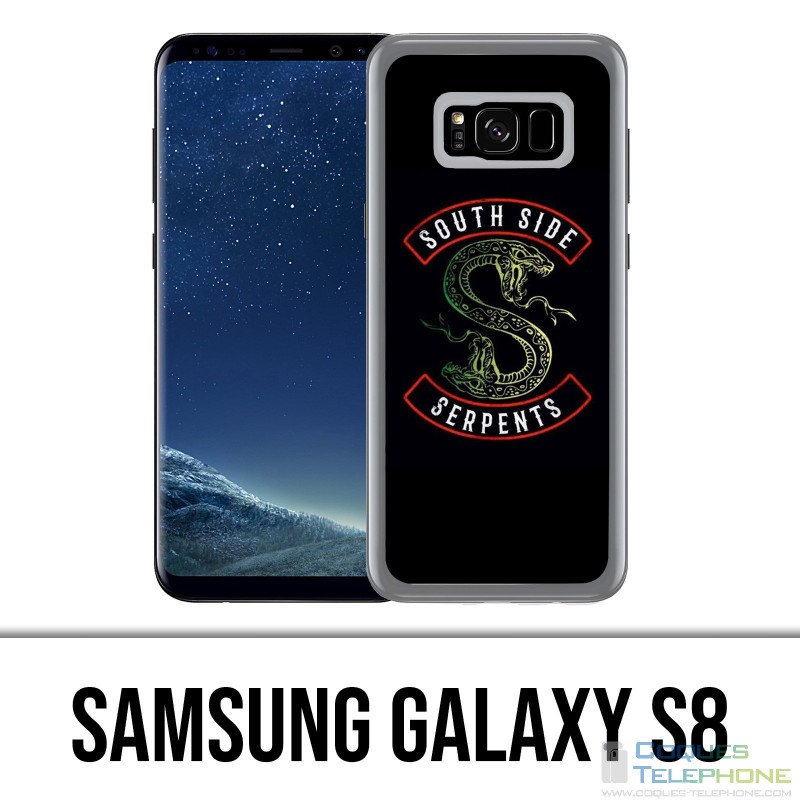 Carcasa Samsung Galaxy S8 - Logotipo de la serpiente del lado sur de Riderdale