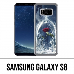 Coque Samsung Galaxy S8 - Rose Belle Et La Bete