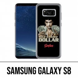 Samsung Galaxy S8 Hülle - Scarface Get Dollars