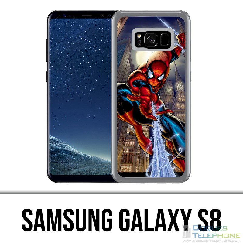 Coque Samsung Galaxy S8 - Spiderman Comics