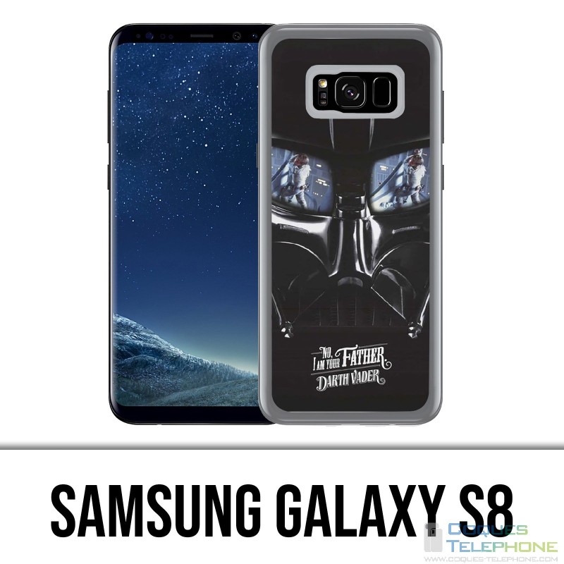 Coque Samsung Galaxy S8 - Star Wars Dark Vador Moustache