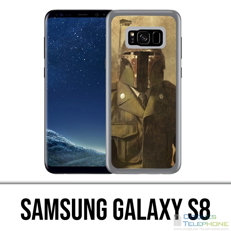 Carcasa Samsung Galaxy S8 - Vintage Star Wars Boba Fett