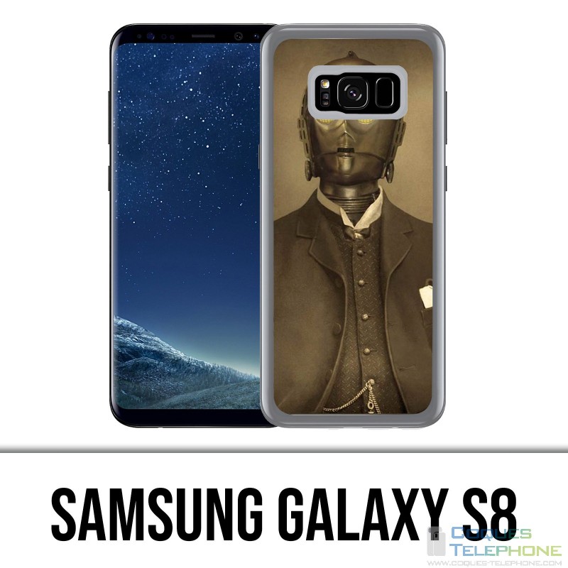 Carcasa Samsung Galaxy S8 - Star Wars Vintage C3Po