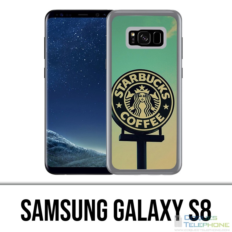 Carcasa Samsung Galaxy S8 - Starbucks Vintage