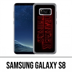 Custodia Samsung Galaxy S8 - Logo di Stranger Things