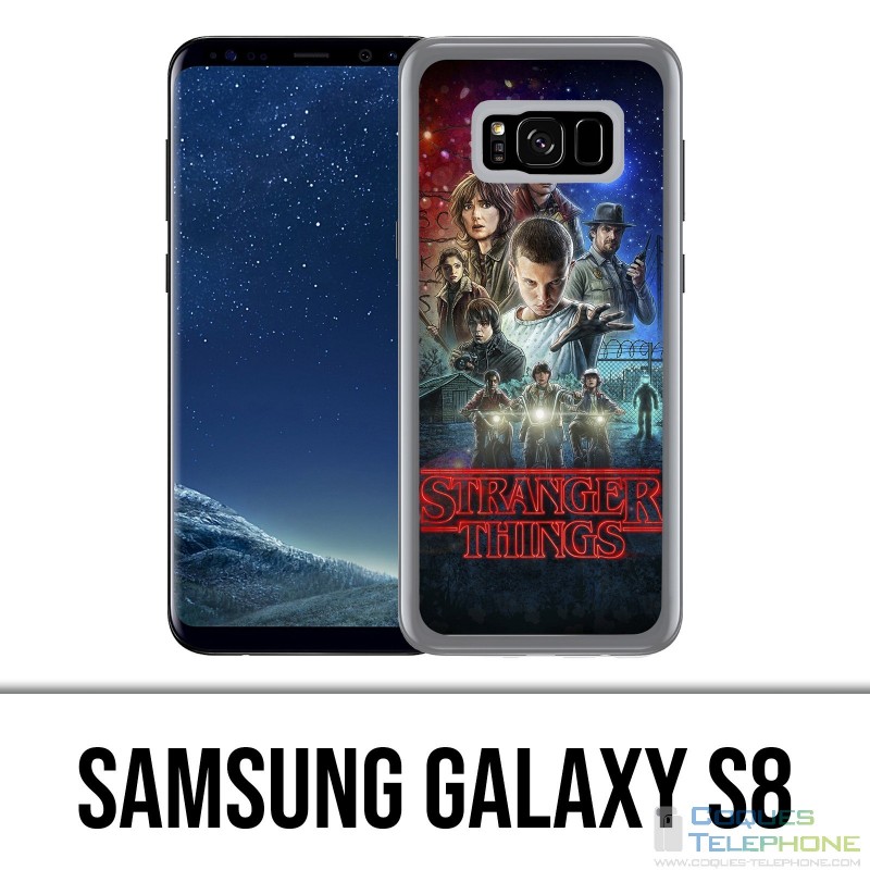 Póster Funda Samsung Galaxy S8 - Cosas extrañas