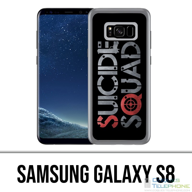 Custodia Samsung Galaxy S8 - Logo Suicide Squad