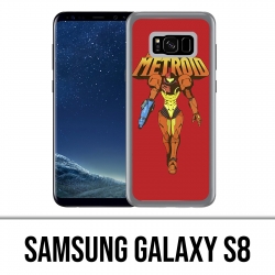 Samsung Galaxy S8 Hülle - Super Vintage Metroid