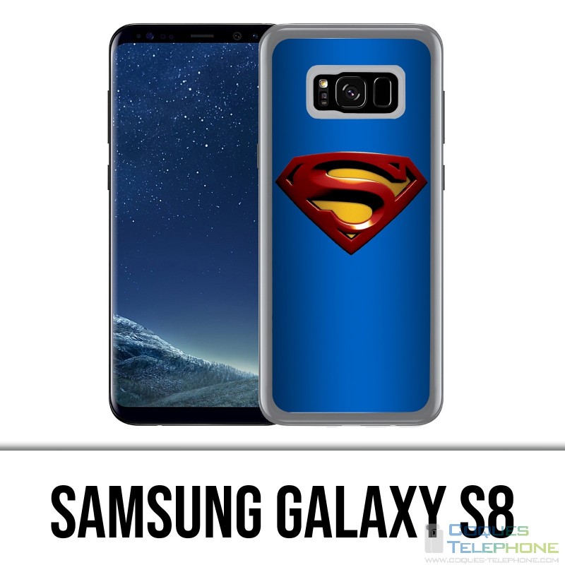 Carcasa Samsung Galaxy S8 - Logotipo de Superman