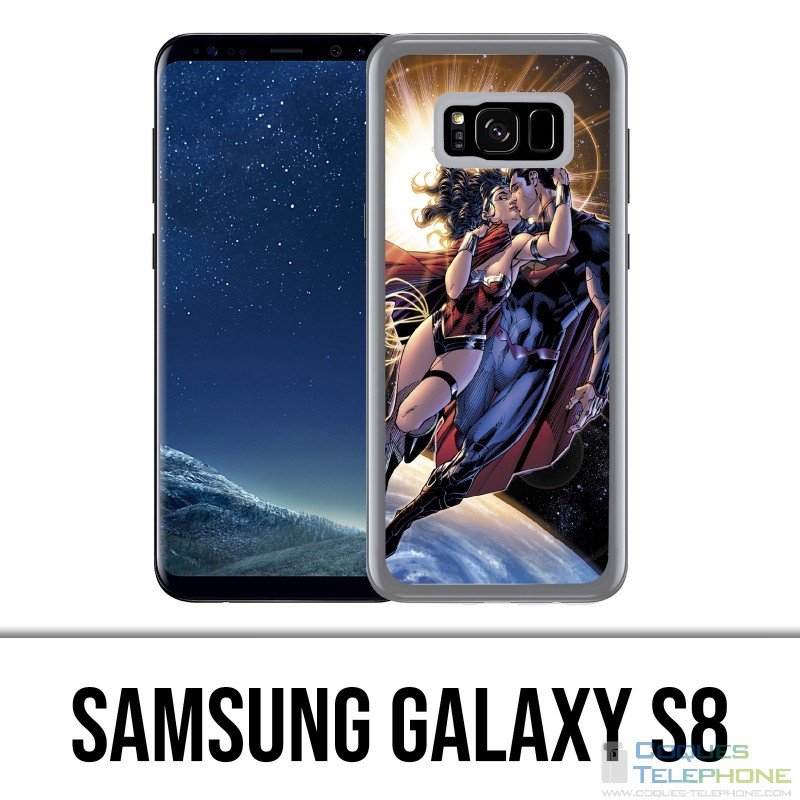 Carcasa Samsung Galaxy S8 - Superman Wonderwoman